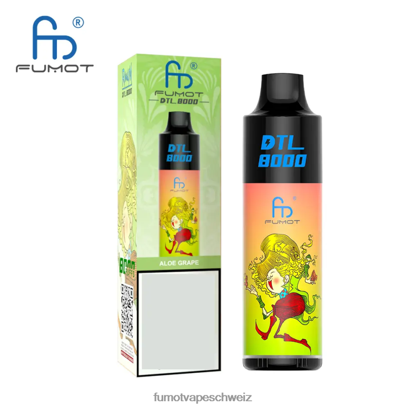 Fumot DTL 8000 Einweg-Vape-Pen – 16 ml (1 Stück) X464JP424 | Fumot Preis Schneekegeleis