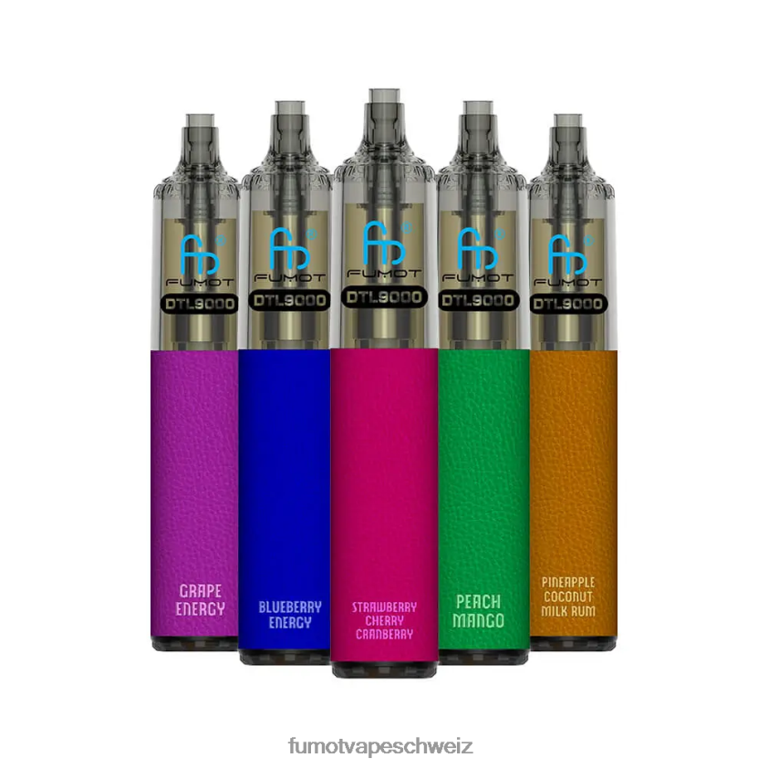 Fumot DTL Einweg-Vape-Pen 9000- 18 ml (1 Stück) X464JP370 | Fumot Vape Sale Blaubeer-Himbeere